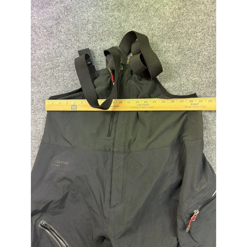 The North Face Bib Pants Mens XL Black Summit Series Gore-Tex Pro Shell Snow
